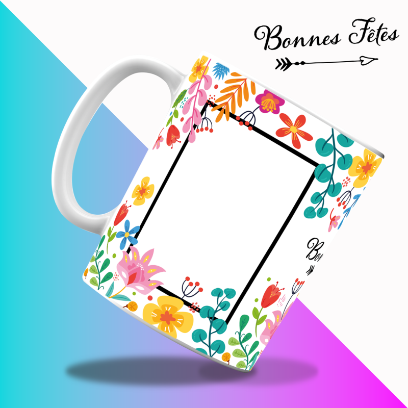 Mug "Fleurs"