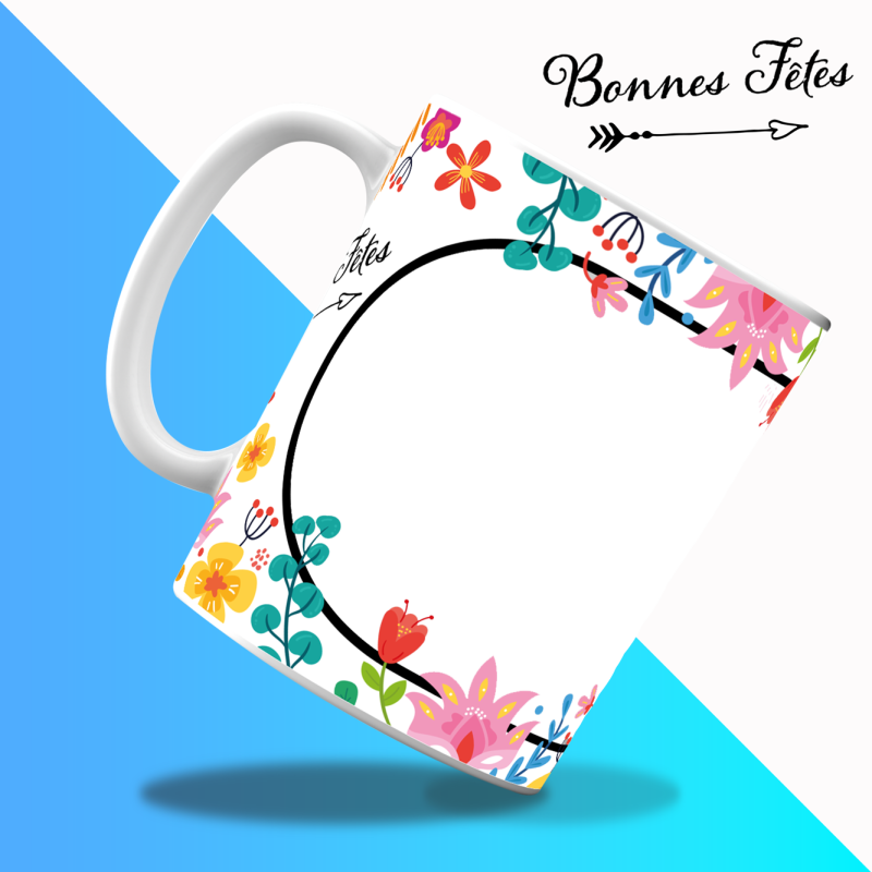 Mug "Fleurs" FS