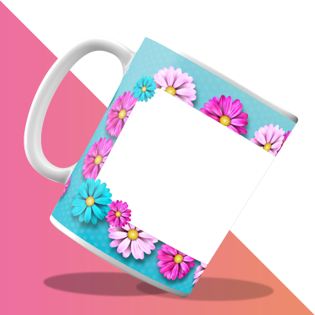 Mug "happy Flower" Frère/Soeur