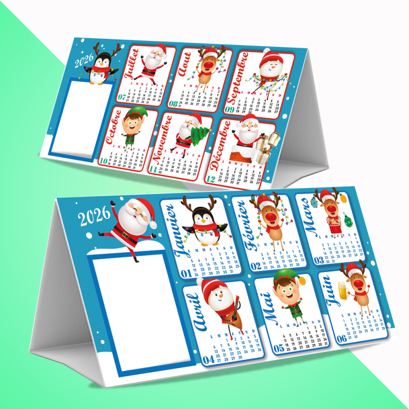 Calendrier 2026 "Noel"