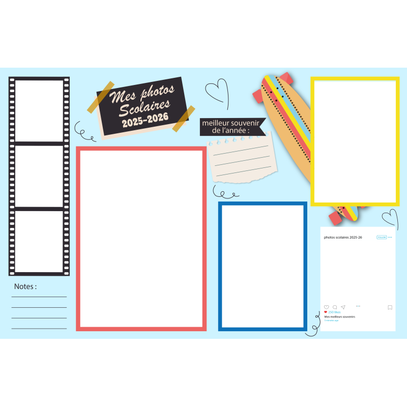 Planche Photos 7 vues