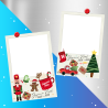 2 Magnets Polaroids Noël 2025-2026