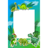 Cadre Dinosaure 20x30 cm
