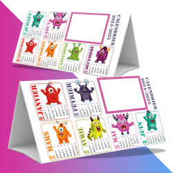Calendrier Monstre Frère/Sœur 2024-2025