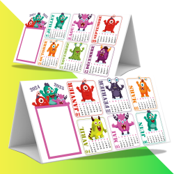 Calendrier Monstre 2024-2025