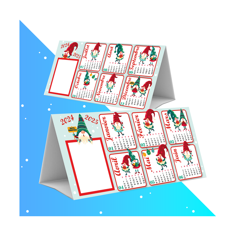 Calendrier Noel 2024-2025