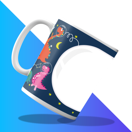 Mug "Dinosaure" Frère/Soeur